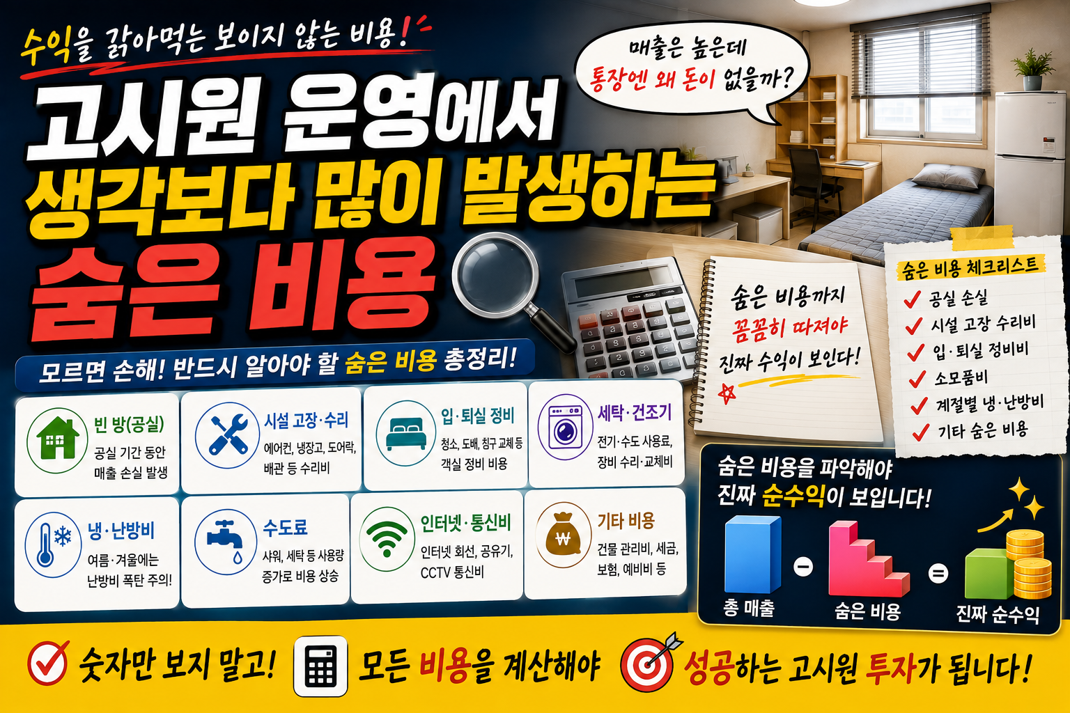시원 운영에서 생각보다 많이 발생하는 숨은 비용